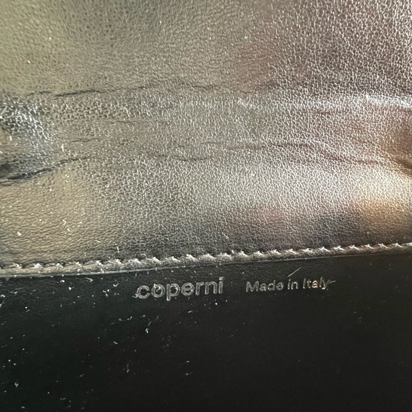 Coperni Mini U.F.O. Leather Top Handle Bag Black - Picture 13 of 13